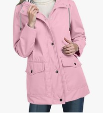 Women's Lightweight Rain Jacket with Hood Waterproof