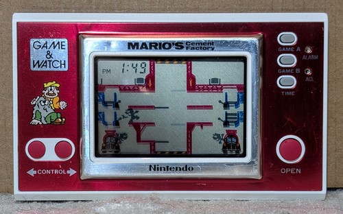 Nintendo game watch - &, mario's