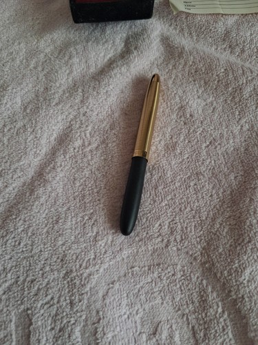 Fisher matte black and brass - and,