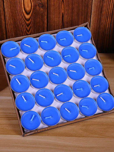 100x tea light candles hour - light,