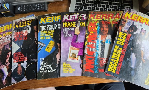 Kerrang mag bundle 1988 - kerrang, 6