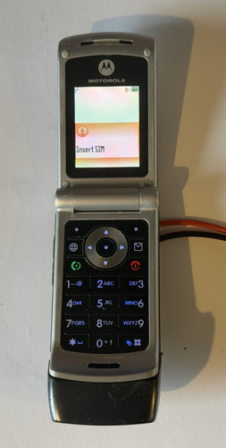 Motorola w377 retro - motorola, (silver)