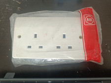 MK LOGIC K781WHI 13 AMP 2 GANG