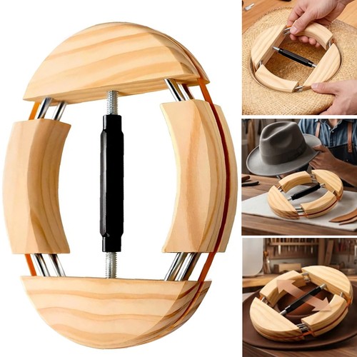 Way adjustable wooden hat - 4-way,