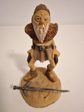 Discworld Clarecraft DW121 Old Vincent Inc Tent Card, Clarecraft Box & Signed