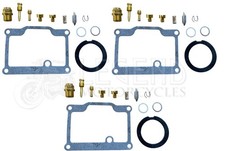 Suzuki GT750 J K 3x Carb Repair Kits 72-73 Overhaul Rebuild U4-31