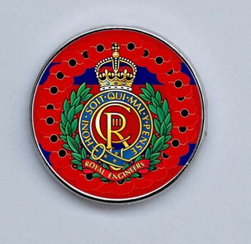 Royal engineers kings crown - royal,