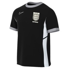 Nike Academy 2025-2026 FA Referee S/S T Shirt Warm Up Top - Free FAMOA Badge