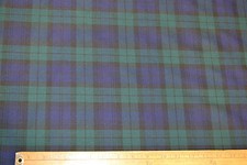 Polyviscose Tartan Fabric -