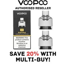VOOPOO Drag S PnP X Vape Tank Replacement Pod Cartridge Genuine XL Twin | Pack 2