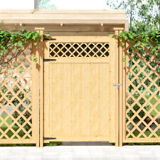 Security Wooden Garden Gate