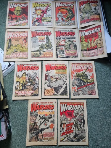 Vintage warlord comic - comic, 1978