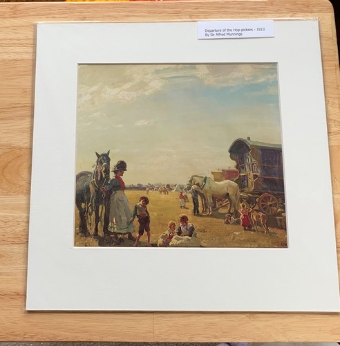 Sir alfred munnings departure - alfred, munnings;