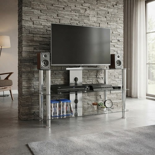 Elegant glass corner - glass, stand