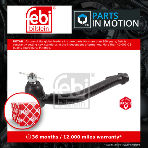 Tie track rod end - tie, fits