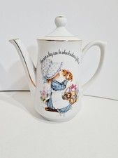 Petticoats and Pantaloons Genuine Porcelain Made In Japan Delgado Coffee Pot