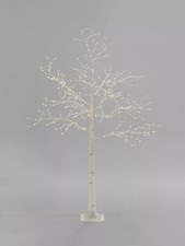 John Lewis Pre-Lit 600 LED 6Ft White Birch Xmas Christmas Twig Tree £99 RRP