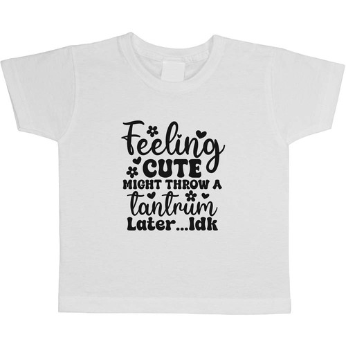 Feeling cute kids cotton - 'feeling,