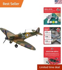 1:48 Scale Supermarine Spitfire Mk.Ia Plastic Model Kit - Great for All Ages!