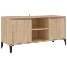 TV Cabinet with Metal Legs