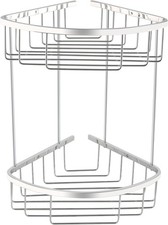SAYAYO Corner Shower Caddy Shower Basket Organiser SUS304 Stainless Steel, 2-Tie