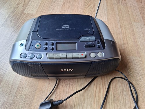 Sony cfd s01 radio cassette - sony, radio/cassette/cd