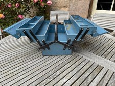 BLUE CANTILEVER METAL TOOL BOX