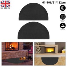 Fire Resistant Mat Fireproof Fireplace Area Rug Hearth Grill Floor Protection UK