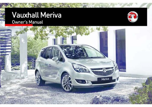 Vauxhall meriva owners manual - vauxhall,