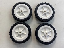 Kiddies Child Wheels Buggy Set 4 x 75mm 3" Nobbly Walker Toy Stabiliser H29850