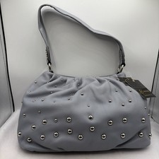 B Makowsky purse handbag gray