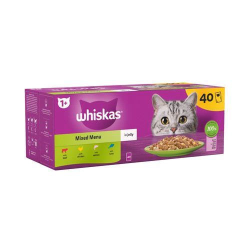 Whiskas adult wet cat food - whiskas,