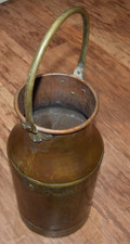 Vintage copper brass banded - copper, &