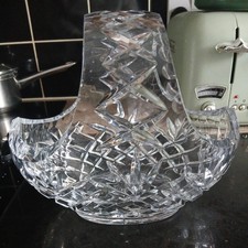 Vintage Large Hand Cut Lead