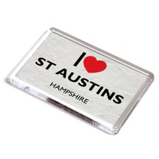 FRIDGE MAGNET - I Love St