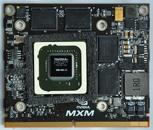 Nvidia 9600m 1gb mxm - 1gb,