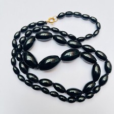 Art deco necklace graduated - art,
