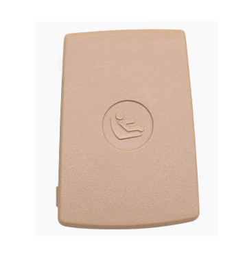Beige rear child safety seat - beige,