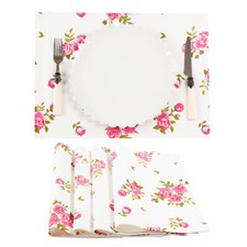 Set of 4 Placemats Cotton