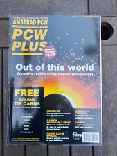 Vintage PCW PLUS Magazine Jan 1992 Amstrad 8256 8512 9256 9512 9512+