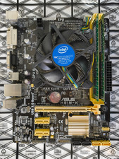 Intel i5-4690 and Asus H81M-K Bundle. With Kingston 8GB Memory.