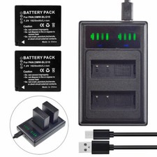 2 Battery+ USB Charger For