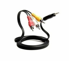 AV CABLE CONNECTION COMPOSITE CABLE FOR CANON XH-A1 HDV PROSUMER CAMCORDER