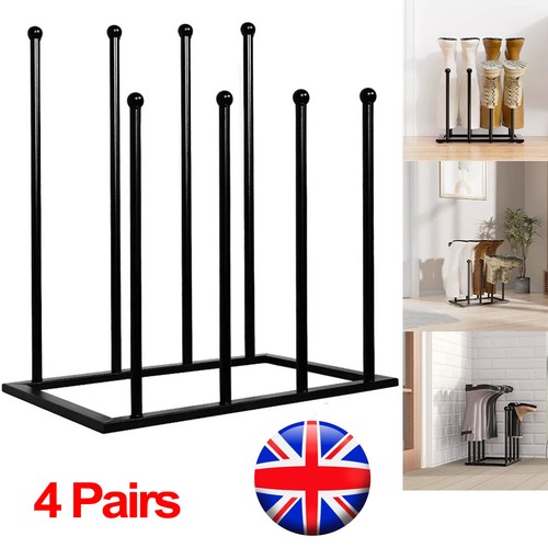 Pair metal welly boot stand - pair,