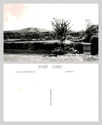 Vintage postcard view - view, from