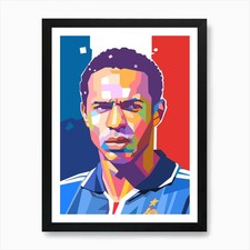 Thierry Henry art Art Print