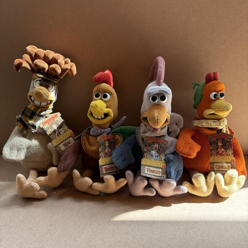 Chicken run 1999 aardman plush - chicken,