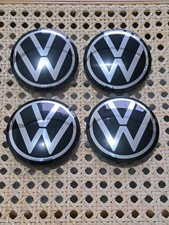 Volkswagen MK7 MK8 GOLF GTI GTD RLINE GENUINE SET OF 4 ALLOY WHEEL CENTRE CAPS
