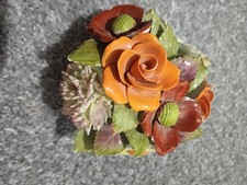 Royal Adderley Bone China Floral Arrangement Bowl Mixed Flowers. Made in England