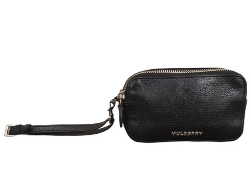 Mulberry black leather double - black,